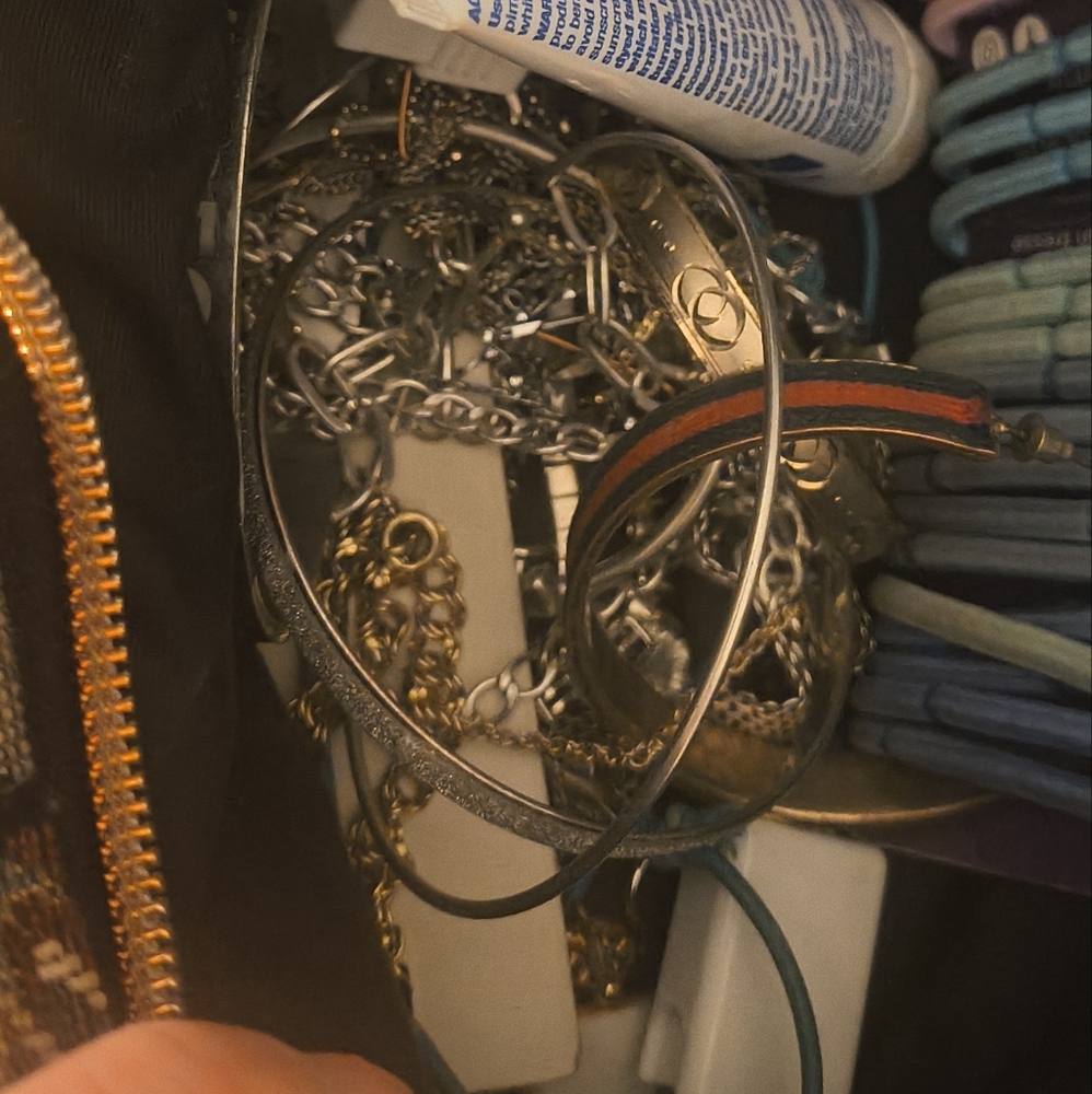 Chic Silver and Gold Jewelry Set